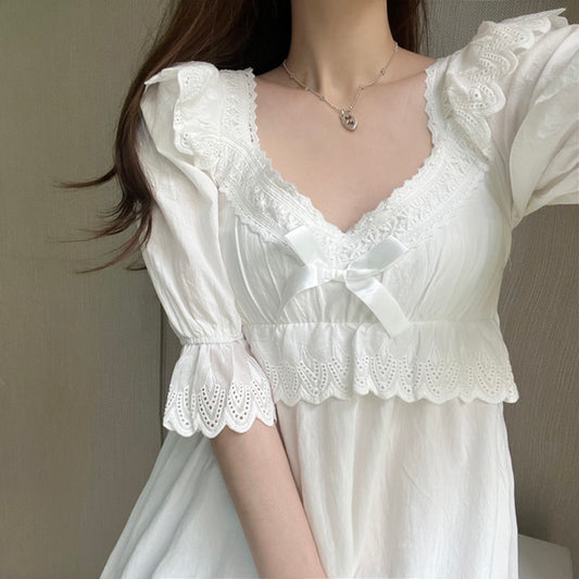 [Aloha] Short-sleeved pajamas dress _ Maison Seoul Korea
