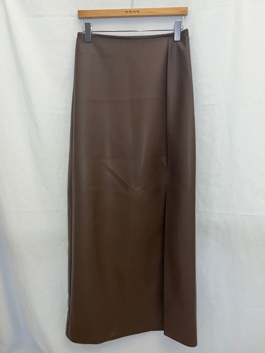 [From Seoul] Long Leather Skirt _ Maison Seoul Korea