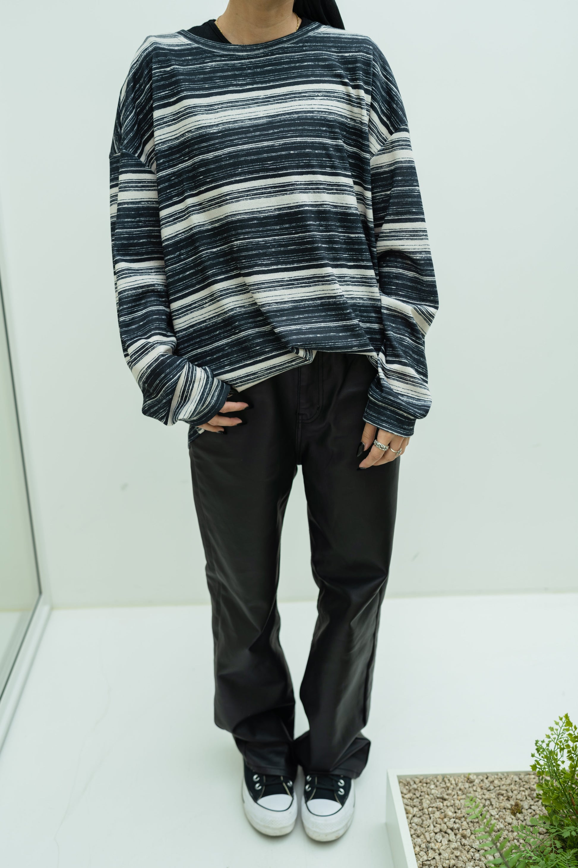 [Deena's Collection] Stripe Shirt - Maison Seoul