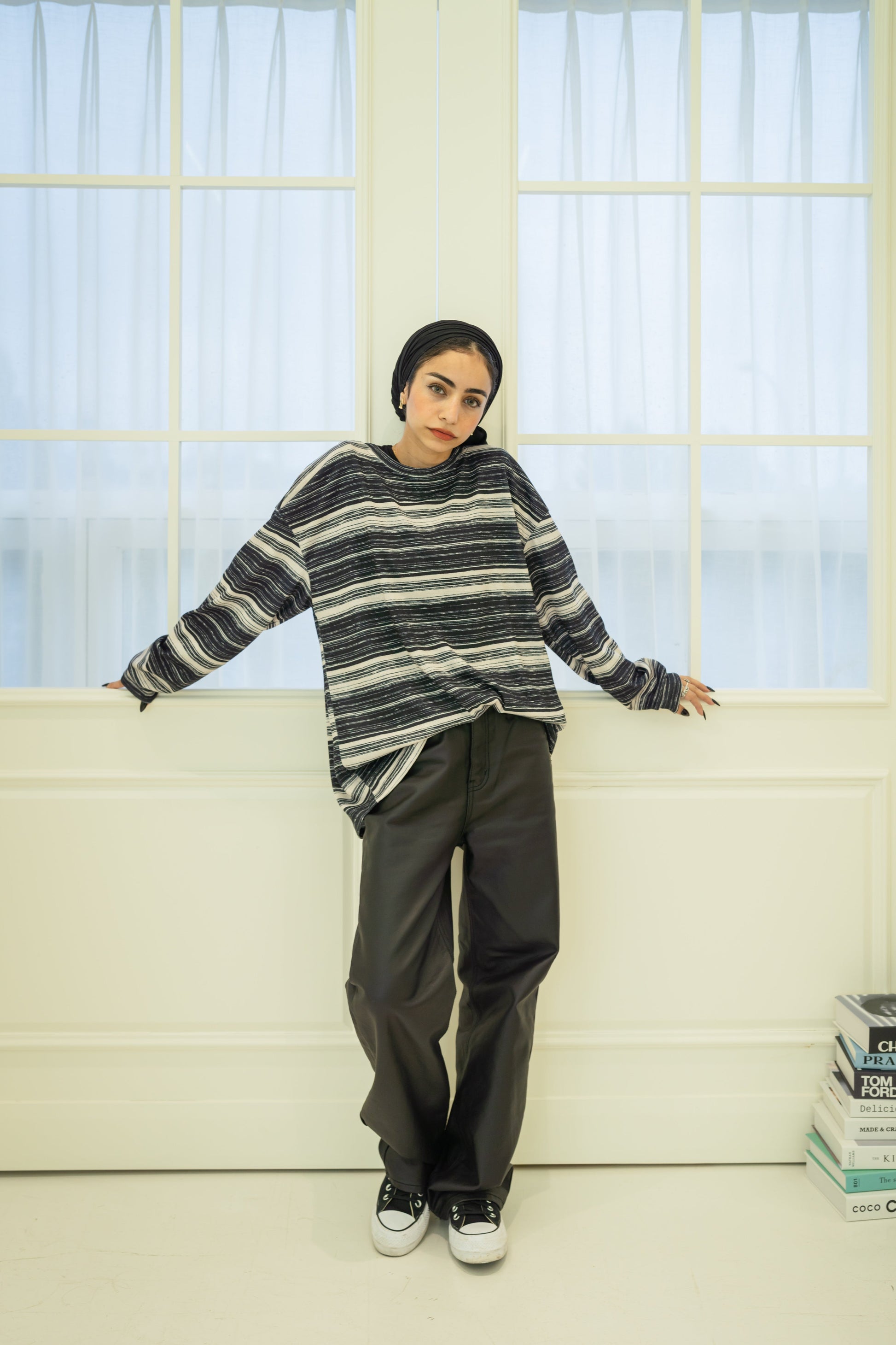 [Deena's Collection] Stripe Shirt - Maison Seoul